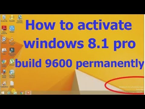 windows 8.1 pro build 9600 activator